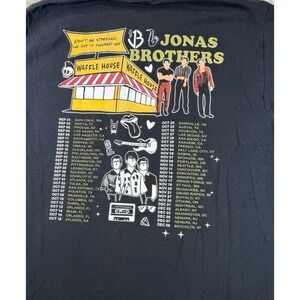 Jonas Brothers Waffle House Tour T-Shirt Large Unisex Concert